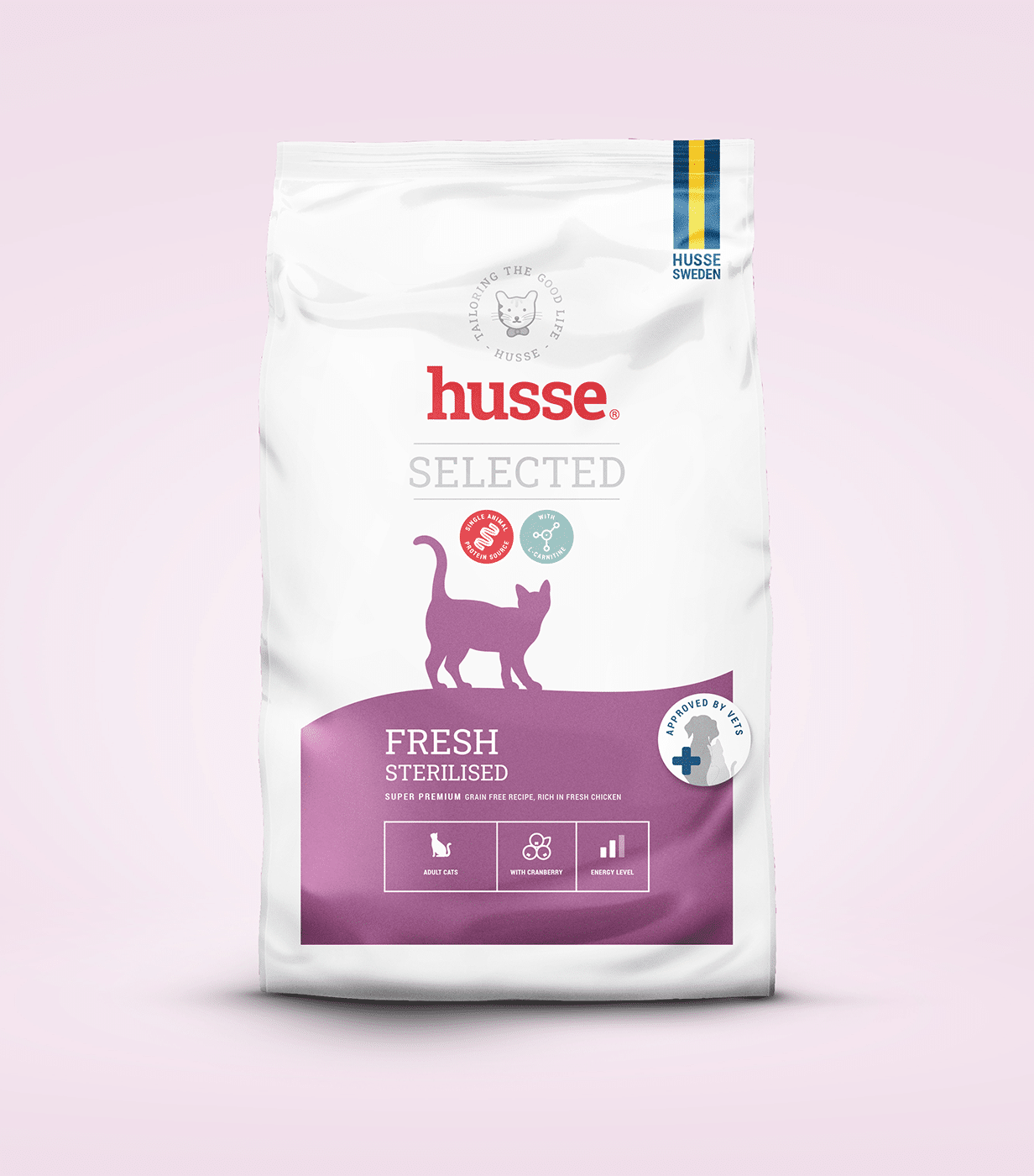 Croquettes sans céréales à base de poulet frais pour chats stérilisés | Fresh Sterilised