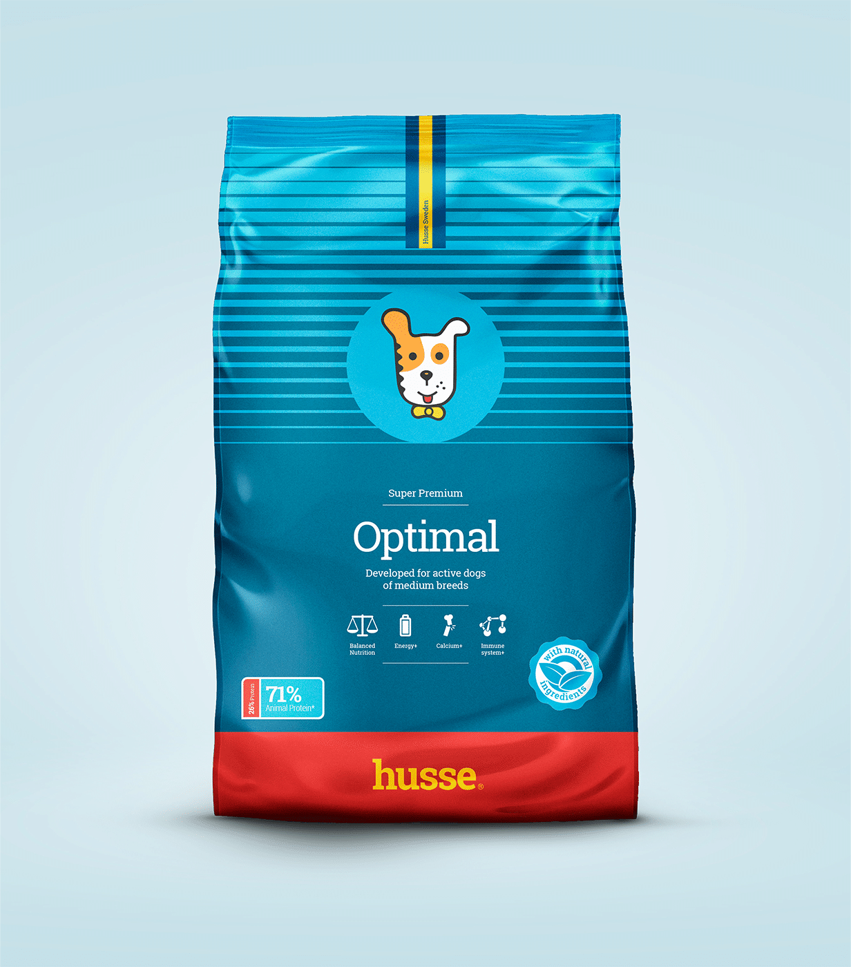 Croquettes pour chien actifs/sportifs | Optimal
