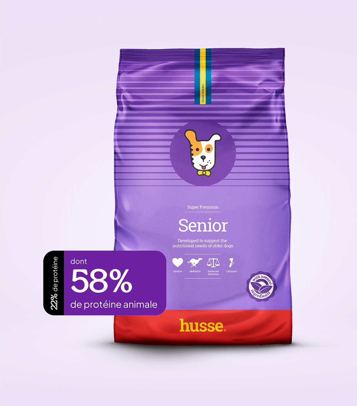 Croquettes pour chien âgé au poulet | Senior