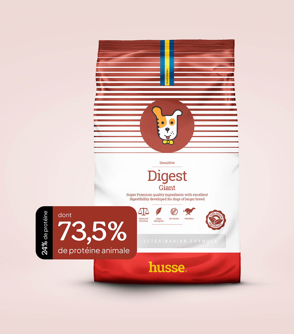 Croquettes pour chien de grande race à digestion sensible | Digest Giant