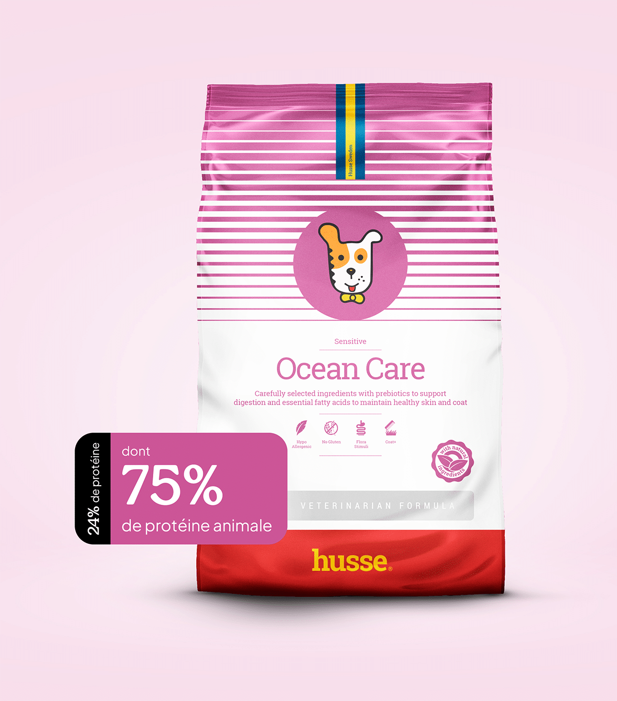 Croquettes hypoallergéniques au saumon pour chien sensible | Ocean Care Sensitive