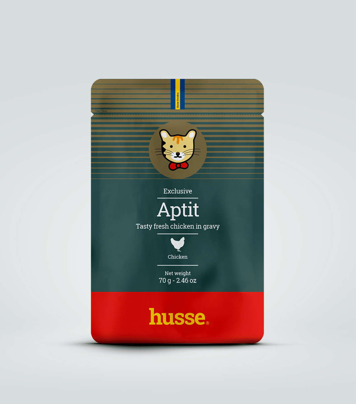 Délicieux filets de poulet en sauce pour chat | Aptit Chicken