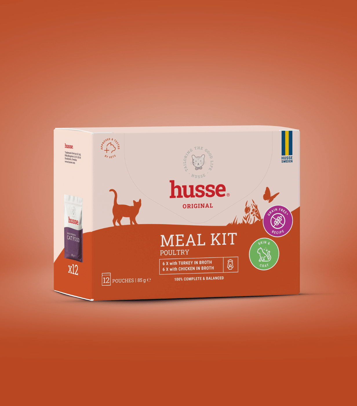 Émincés de volaille en bouillon pour chat | Meal Kit Poultry 12 x 85 g